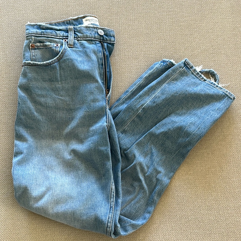 Abercrombie high rise jeans